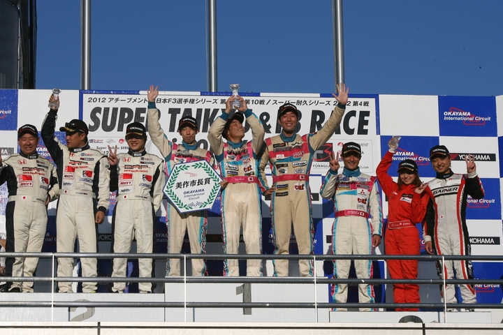 ST-5クラスの暫定表彰式