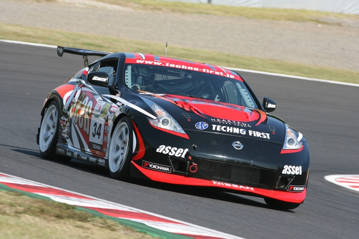 公式予選: ST-3クラスポールポジションはasset テクノ Z34（佐々木雅弘／前嶋秀司組）