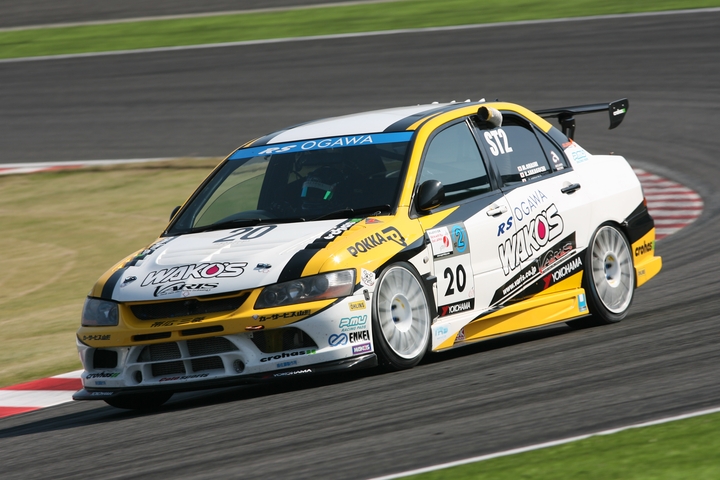 第1レース: ST-2クラス優勝はRSオガワADVANランサー（大橋正澄／阪口良平／花岡翔太組）