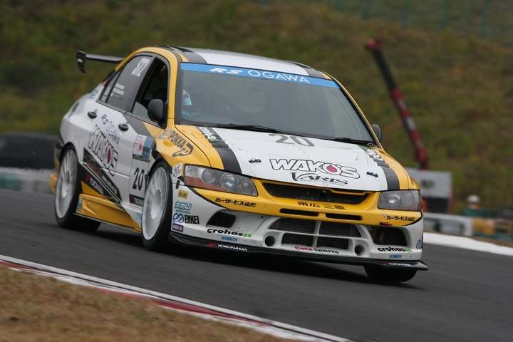 ST-2クラスのポールポジションはRSオガワADVANランサー（大橋正澄／阪口良平／花岡翔太組）