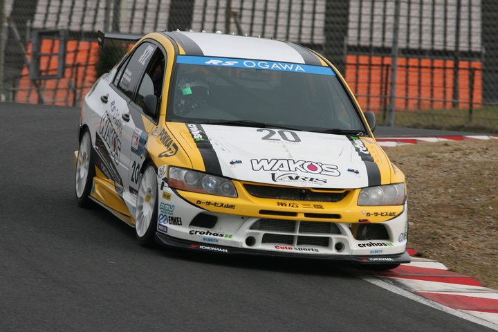 ウォームアップ走行: ST-2クラストップタイムはRSオガワADVANランサー（大橋正澄／阪口良平／花岡翔太組）
