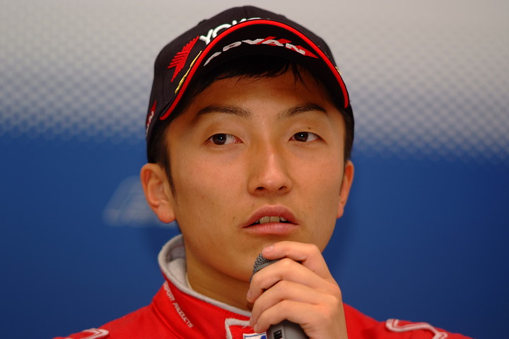 決勝記者会見: 決勝3位の野尻智紀（戸田）