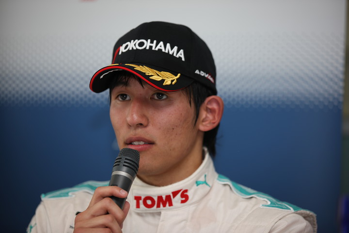 優勝の中山雄一（トムス）