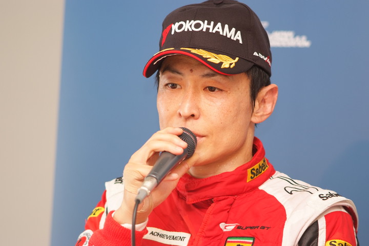 決勝記者会見: Nクラス決勝3位の小泉洋史（ハナシマ）