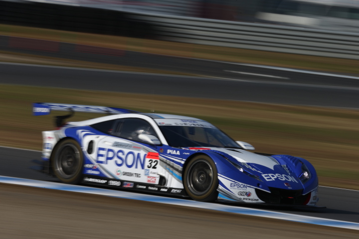 公式練習: 道上龍／中嶋大祐組（GT500:Epson HSV-010）