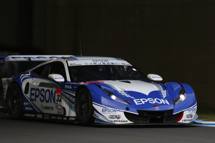 公式練習: 道上龍／中嶋大祐組（GT500:Epson HSV-010）