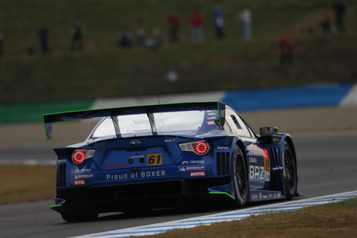 公式練習: 山野哲也／佐々木孝太組（GT300:SUBARU BRZ R&D SPORT）