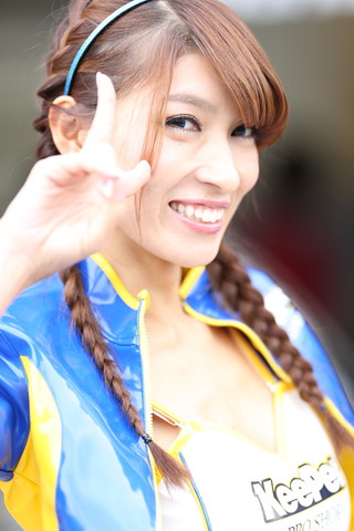 ピットウォーク: レースクイーン