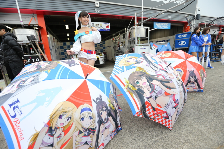 ピットウォーク: レースクイーン