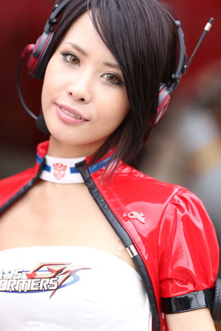 ピットウォーク: レースクイーン