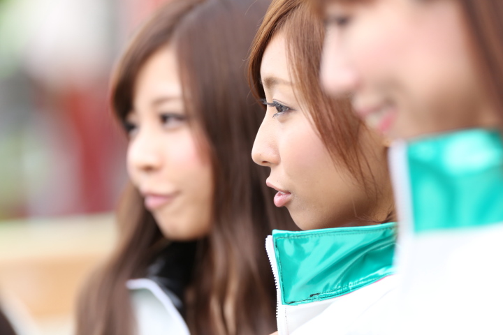 ピットウォーク: レースクイーン