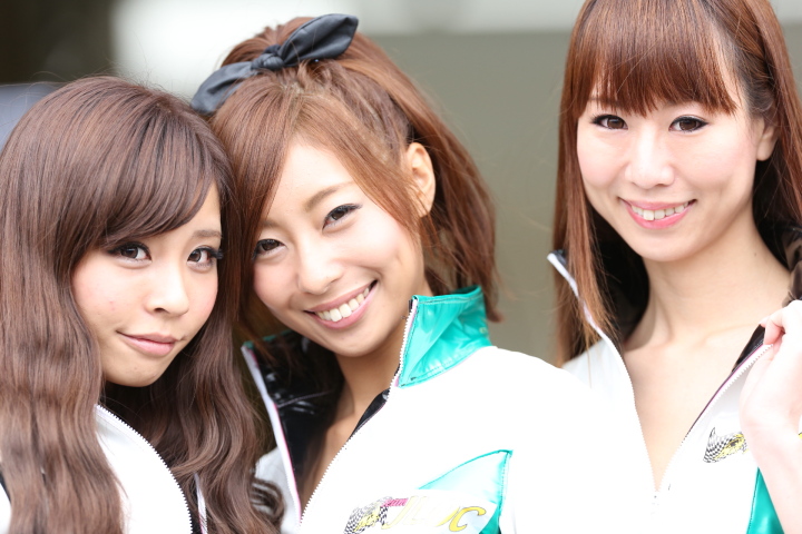 ピットウォーク: レースクイーン