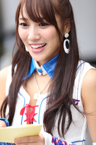 ピットウォーク: レースクイーン