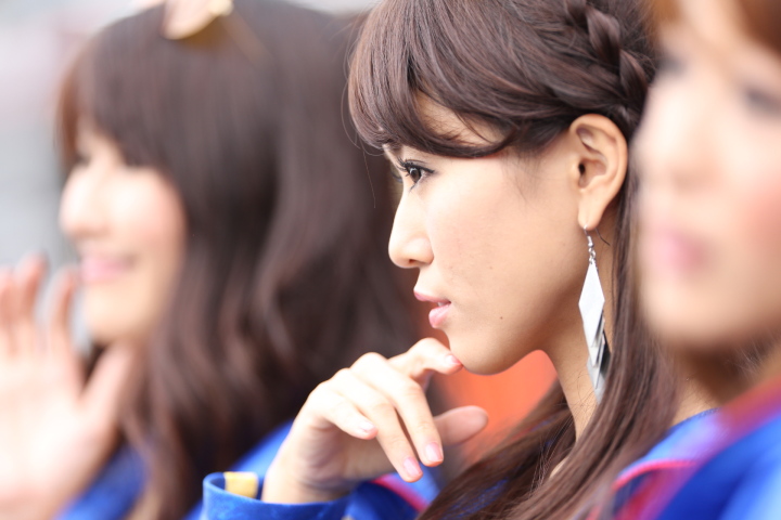 ピットウォーク: レースクイーン