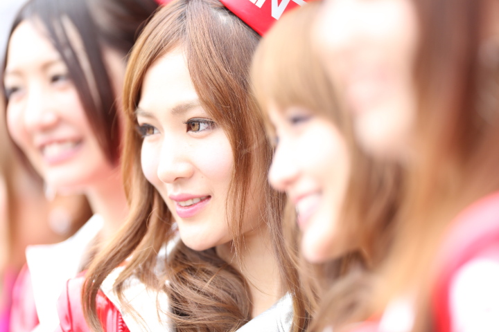 ピットウォーク: レースクイーン