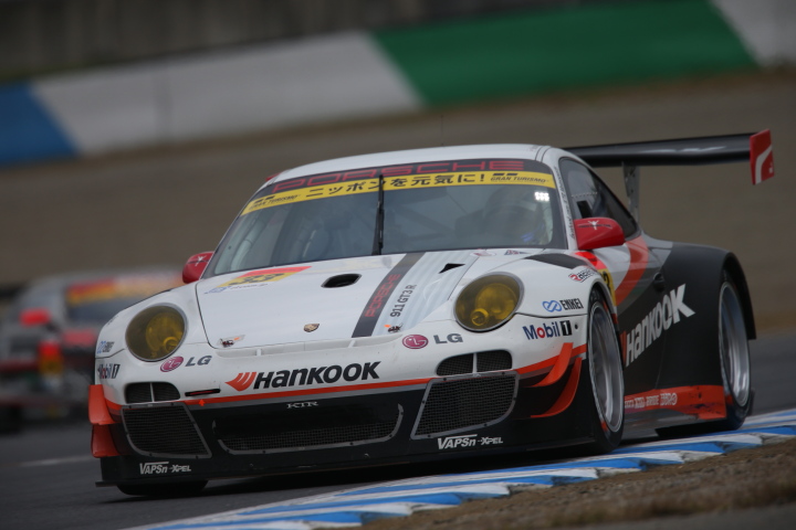 ノックアウト予選Q2: 影山正美（GT300:HANKOOK PORSCHE）