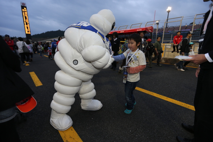 GTキッズウォーク: ミシュランタイヤのマスコットキャラ、ビバンダム