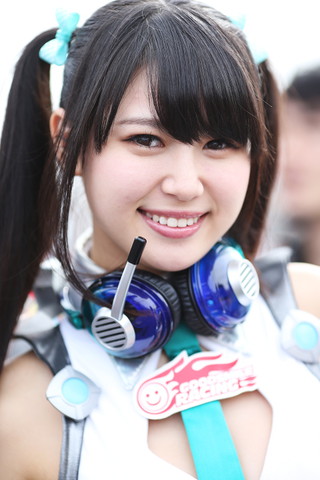 ピットウォーク: レースクイーン