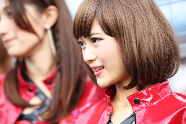 ピットウォーク: レースクイーン