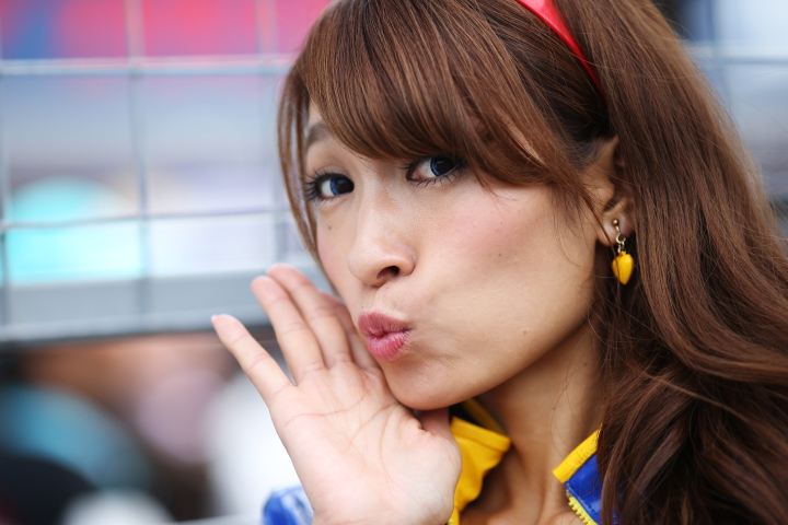 ピットウォーク: レースクイーン