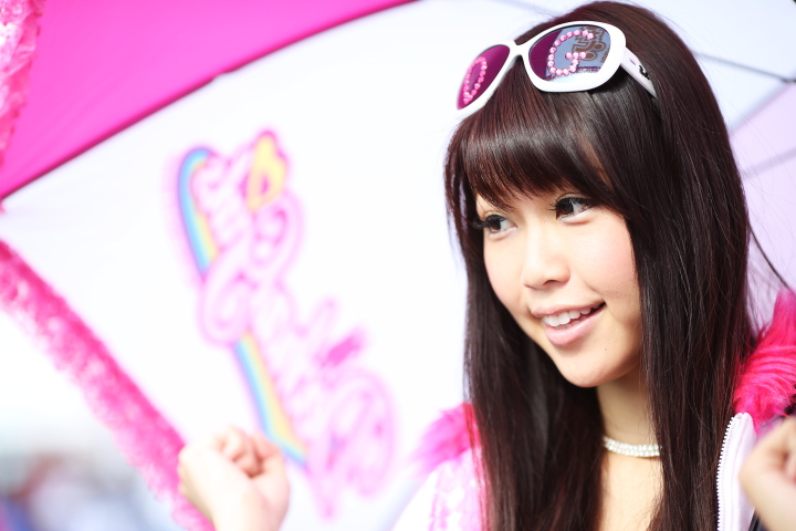 ピットウォーク: レースクイーン