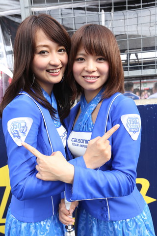 ピットウォーク: レースクイーン