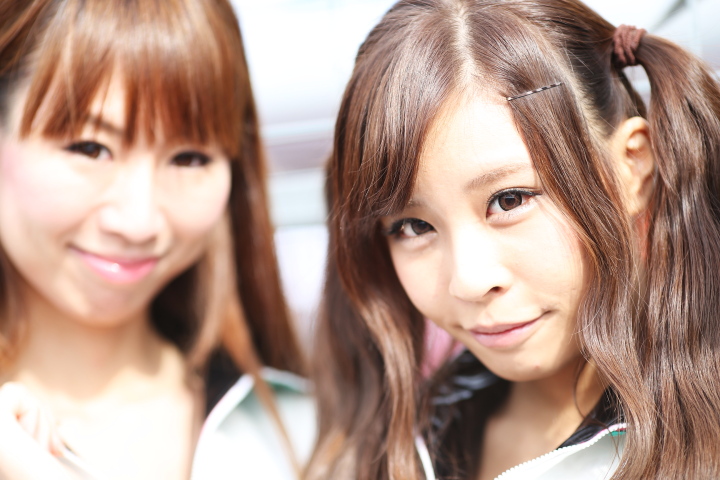 ピットウォーク: レースクイーン