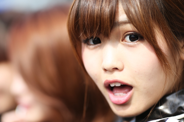 ピットウォーク: レースクイーン