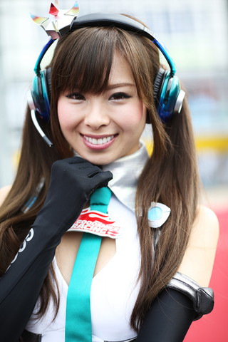 ピットウォーク: レースクイーン