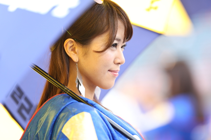 スタート進行: レースクイーン