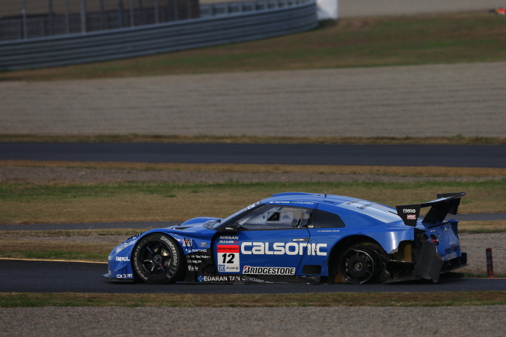決勝レース: 松田次生（GT500:カルソニックIMPUL GT-R）