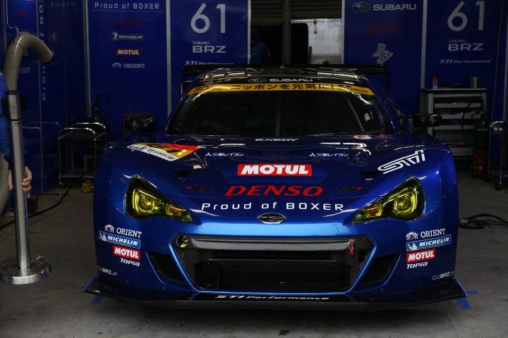 GT300:SUBARU BRZ R&D SPORT（山野哲也／佐々木孝太組）