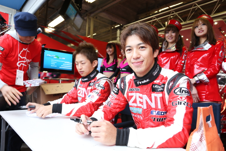 立川祐路／平手晃平（GT500:ZENT CERUMO SC430）