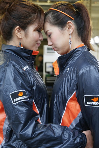 GTキッズウォーク: レースクイーン