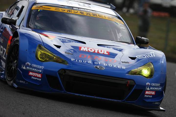 公式予選: 山野哲也／佐々木孝太組（GT300:SUBARU BRZ R&D SPORT）