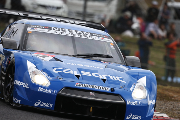 公式予選: 松田次生／ジョアオ・パオロ・デ・オリベイラ組（GT500:カルソニックIMPUL GT-R）