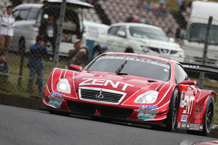 公式予選: 立川祐路／平手晃平組（GT500:ZENT CERUMO SC430）