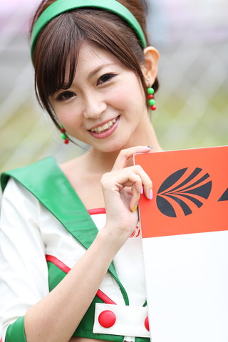 ピットウォーク: レースクイーン