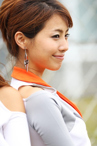 ピットウォーク: レースクイーン