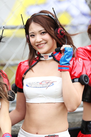 ピットウォーク: レースクイーン