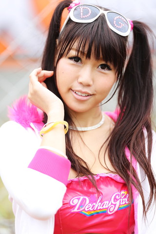 ピットウォーク: レースクイーン