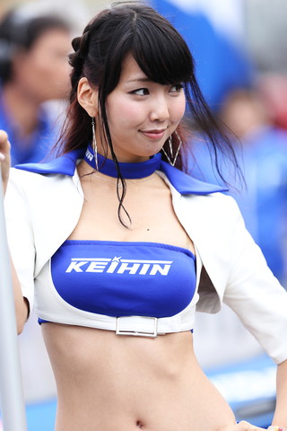 スターティンググリッド: レースクイーン