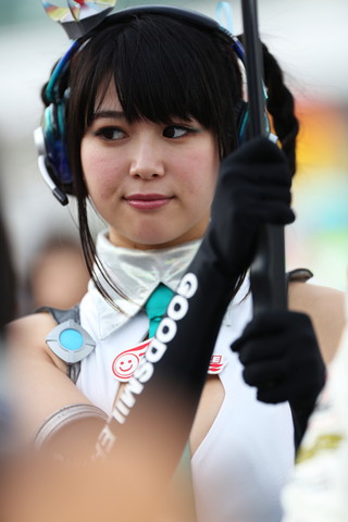 スターティンググリッド: レースクイーン