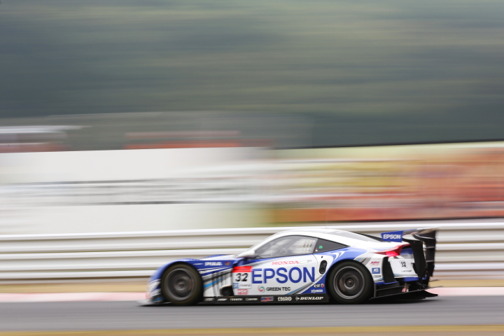 決勝レース: 道上龍／中嶋大祐組（GT500:Epson HSV-010）