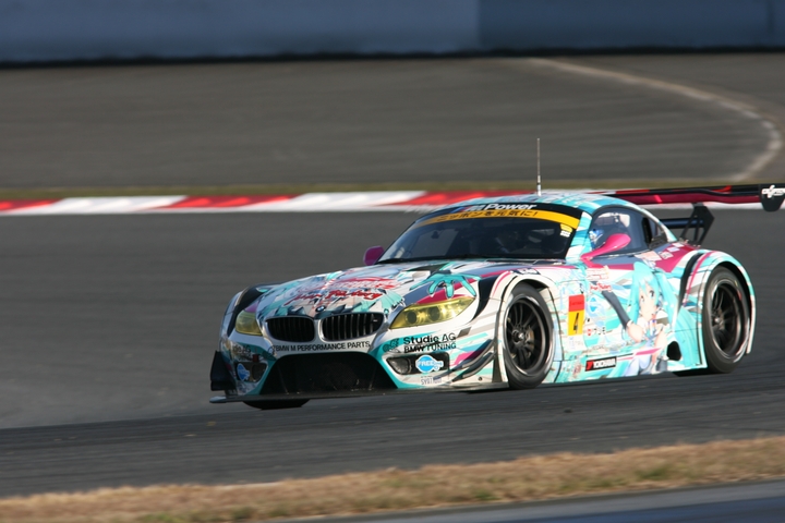GT300決勝レース2: 決勝3位は谷口信輝（GSR 初音ミクBMW）