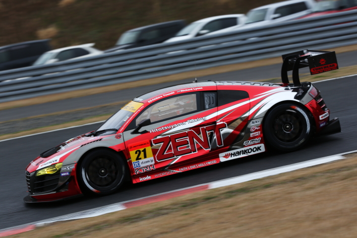 ZENT Audi R8 LMS ultra（都筑晶裕／リチャード・ライアン組）