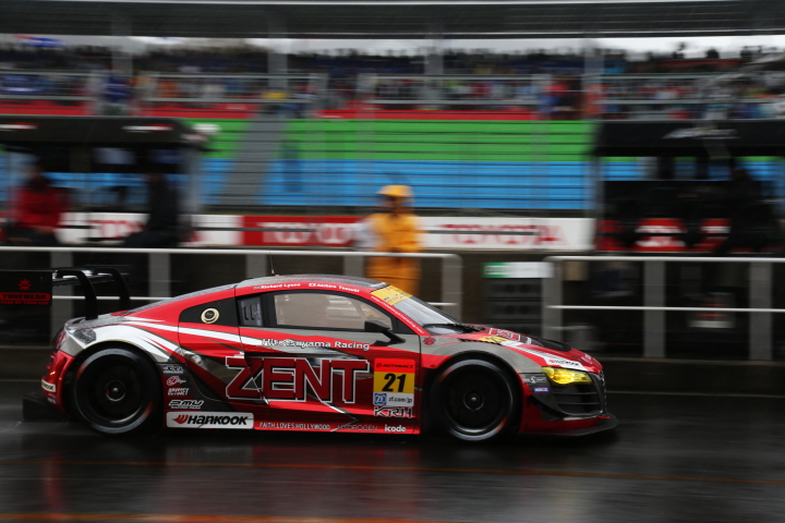 ZENT Audi R8 LMS ultra（都筑晶裕／リチャード・ライアン組）