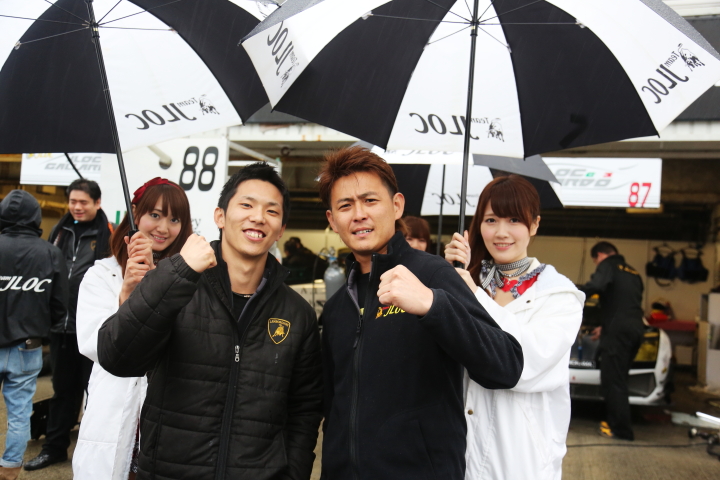 山内英輝／吉本大樹（ラ・セーヌ ランボルギーニ GT3）