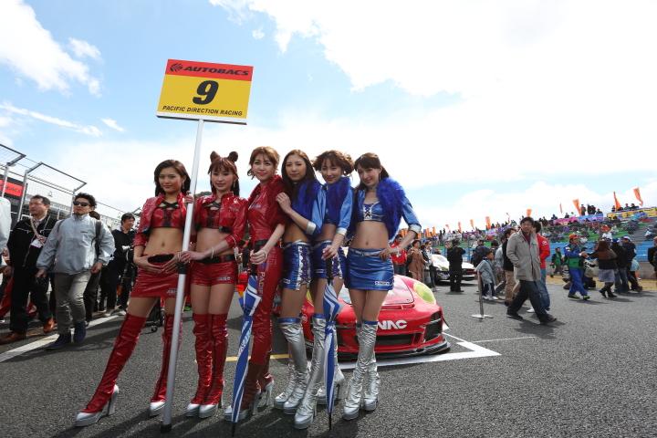 NAC攻殻機動隊ARISE DR ポルシェのレースクイーン