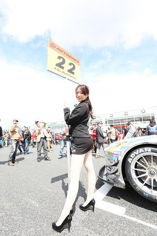 レースクイーン（グリーンテック SLS AMG GT3）